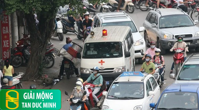 Xe cứu thương đại diện cho sự khẩn cấp và hành động cần thiết để giải quyết vấn đề.